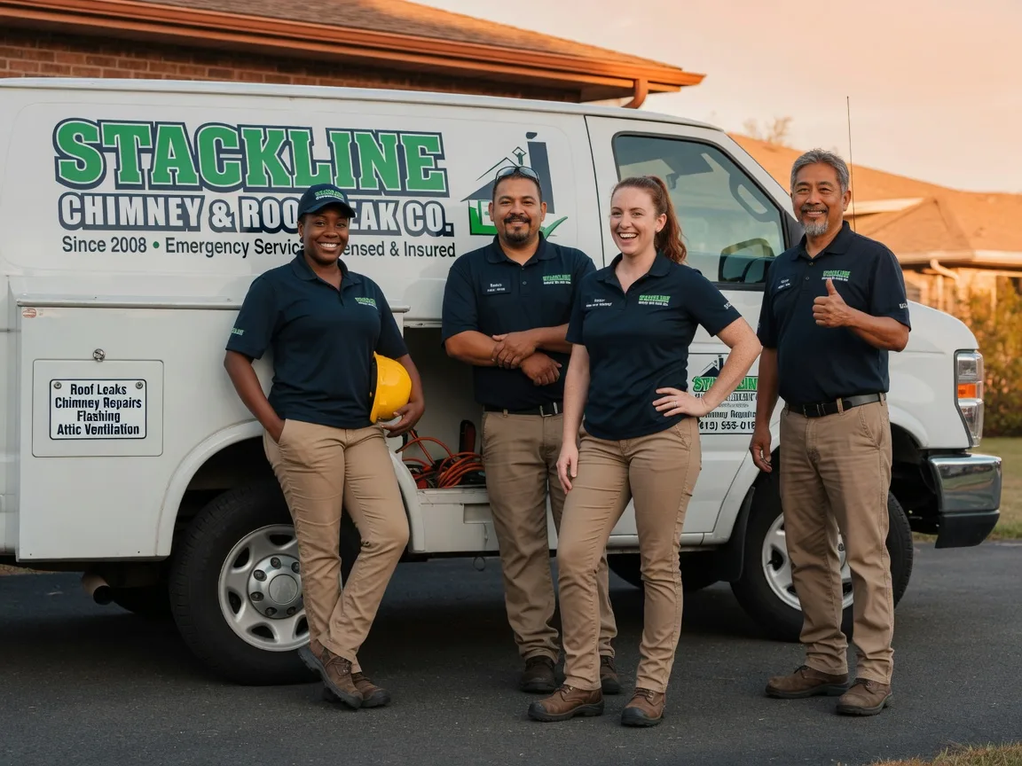 Chimney flashing repair company in Encino, CA